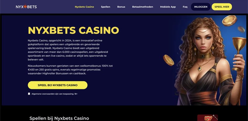 Nyxbets Beoordeling: De Beste Bonussen voor Nederlandse Spelers